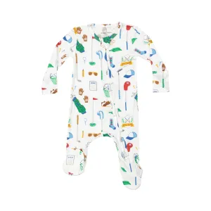 2-Way Zipper Footie - Golf Club by Angel Dear