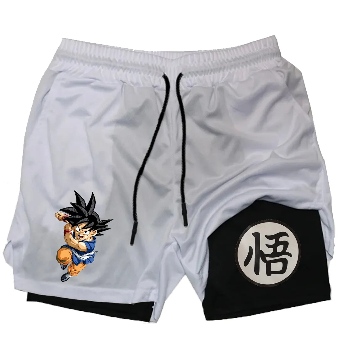 Alex – Summer Quick Dry Versatile Men's Anime Print Shorts