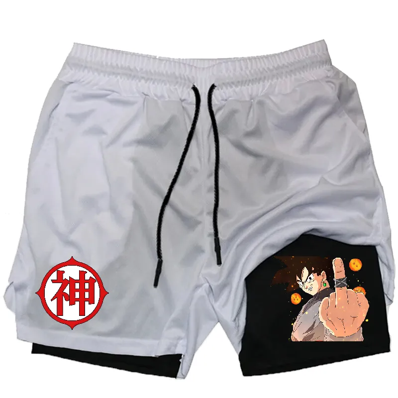Alex – Summer Quick Dry Versatile Men's Anime Print Shorts