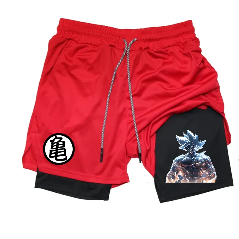 Alex – Summer Quick Dry Versatile Men's Anime Print Shorts