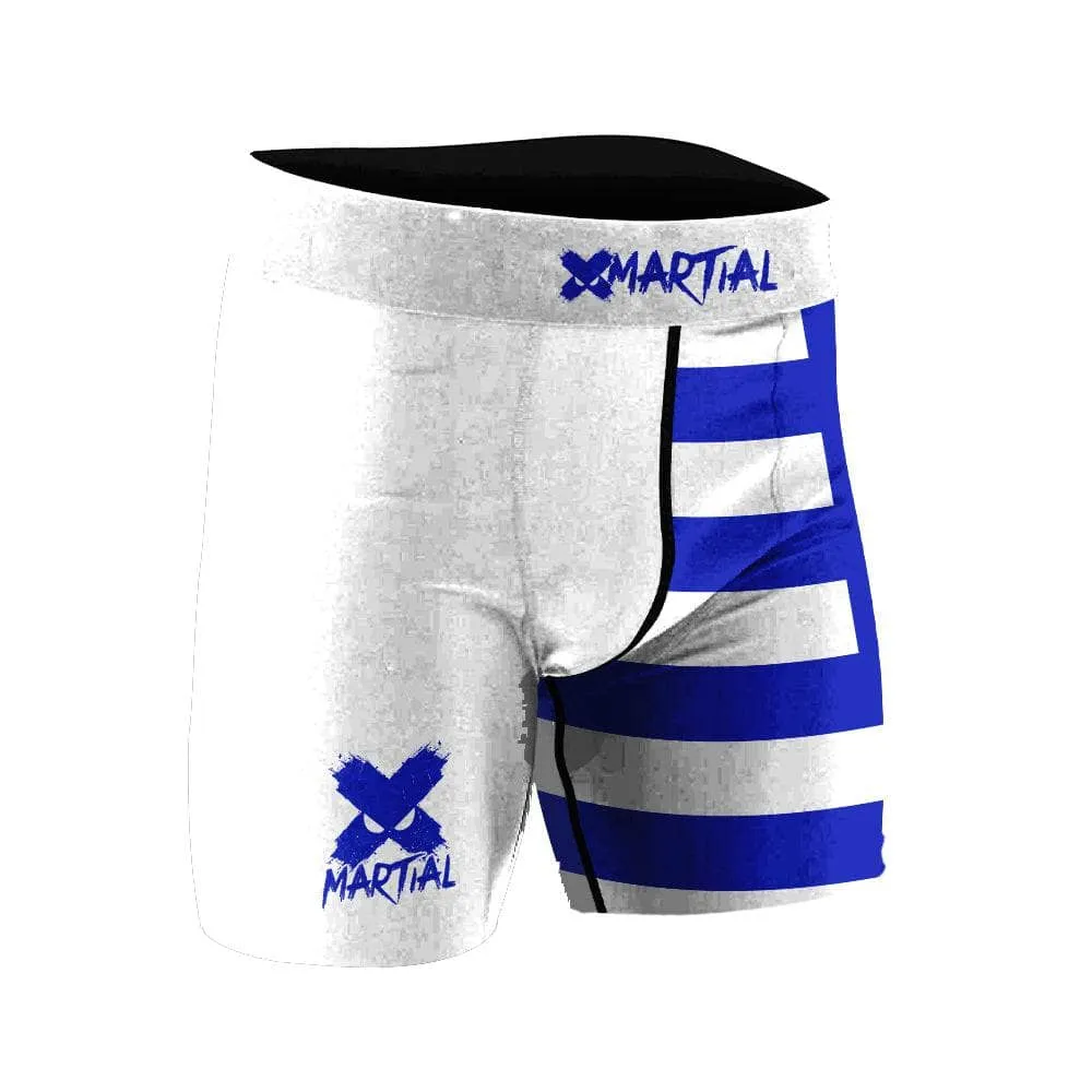 American Fighter Rank BJJ/MMA Compression Shorts