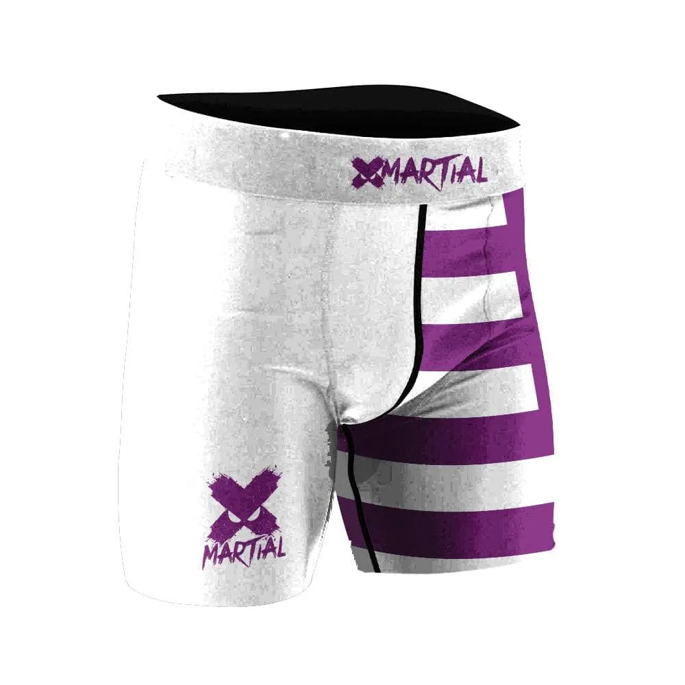 American Fighter Rank BJJ/MMA Compression Shorts