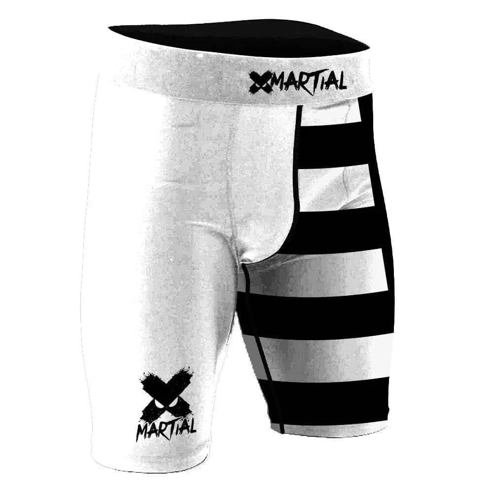 American Fighter Rank BJJ/MMA Compression Shorts