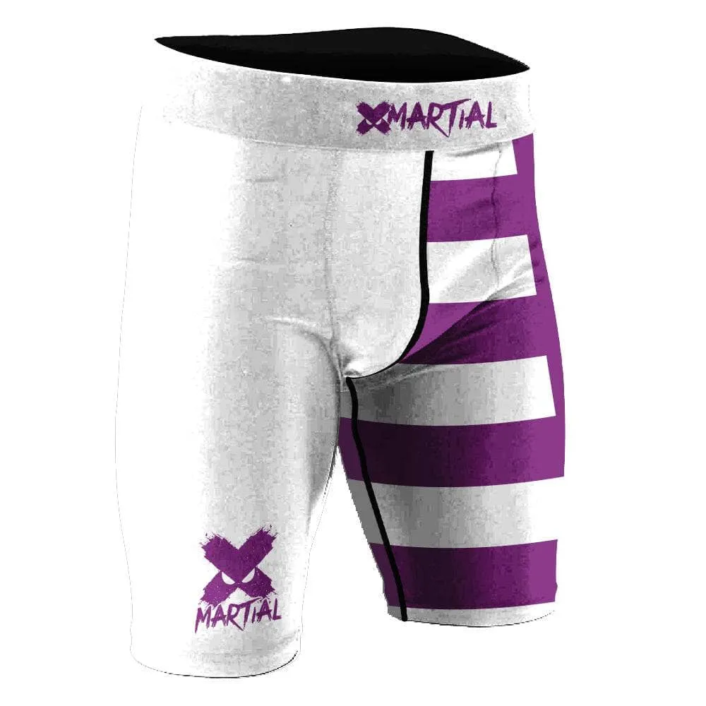 American Fighter Rank BJJ/MMA Compression Shorts