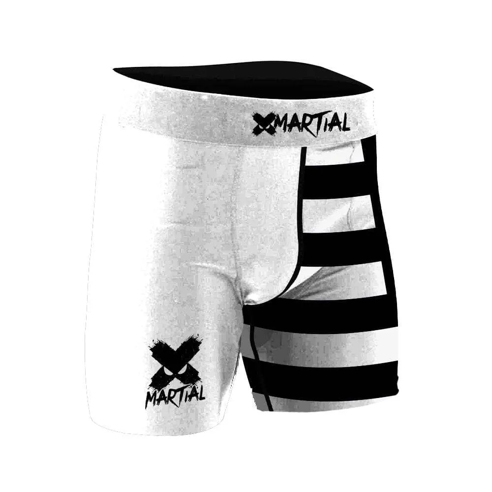 American Fighter Rank BJJ/MMA Compression Shorts