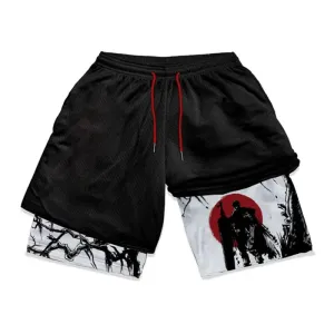 Berserk Legend of Guts Quick Dry Premium Mesh Workout Shorts