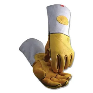 Caiman 1485L WELD GLOVE GOLD ELKSKIN