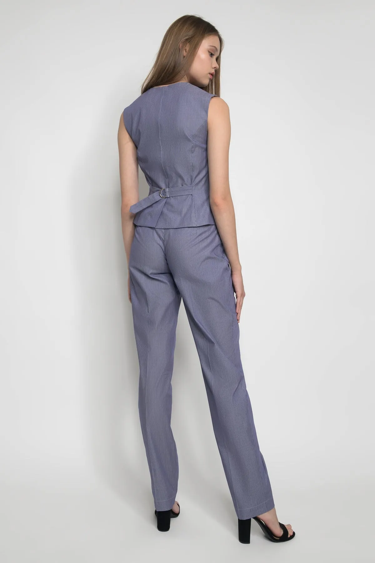 CARINA BACK BELTED VEST