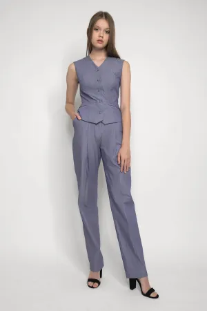 CARINA BACK BELTED VEST