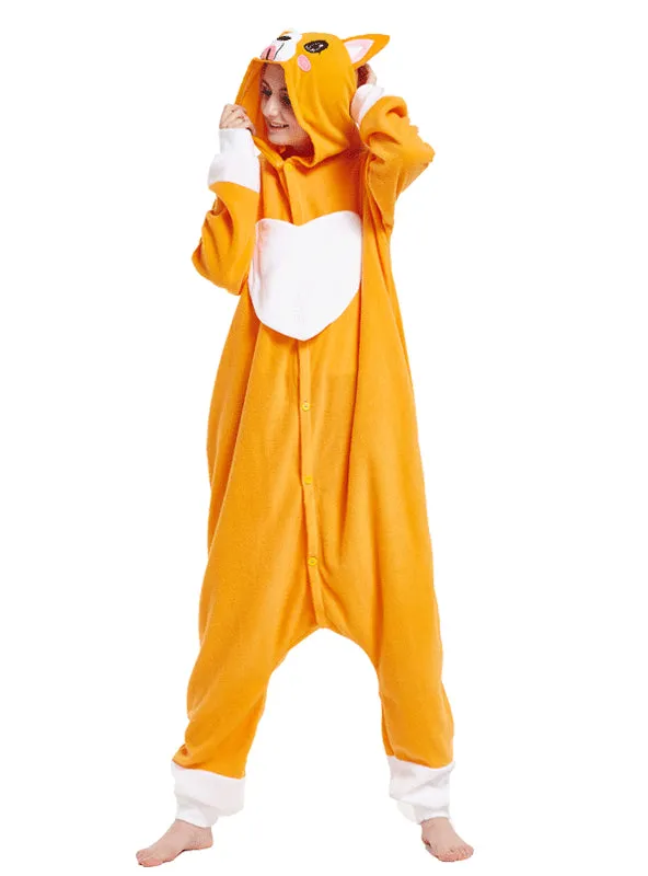 Cartoon Conjoined Pajamas Love Bear Polar Fleece