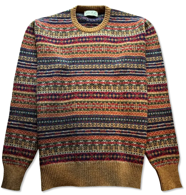 Cashmere Fair Isle Autumn