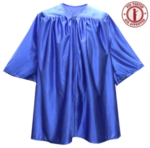 Child's Shiny Royal Blue Choir Robe