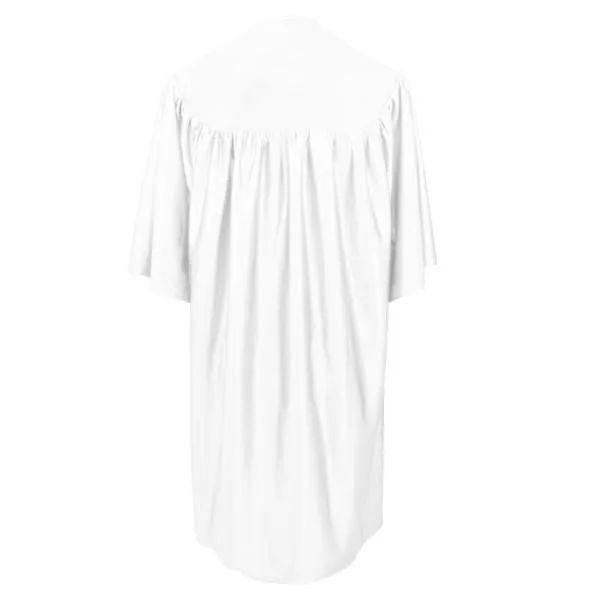 Child's Shiny White Choir Robe