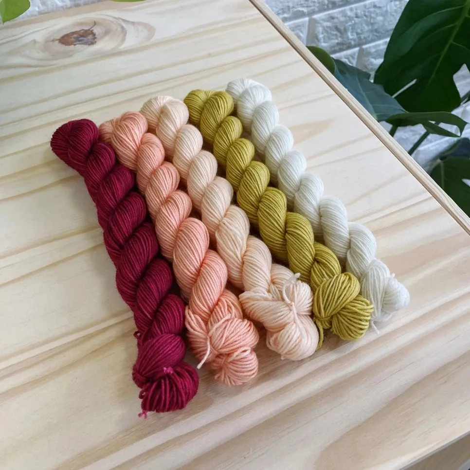 Coates & Co. Hand Dyed Mini Skein Sets