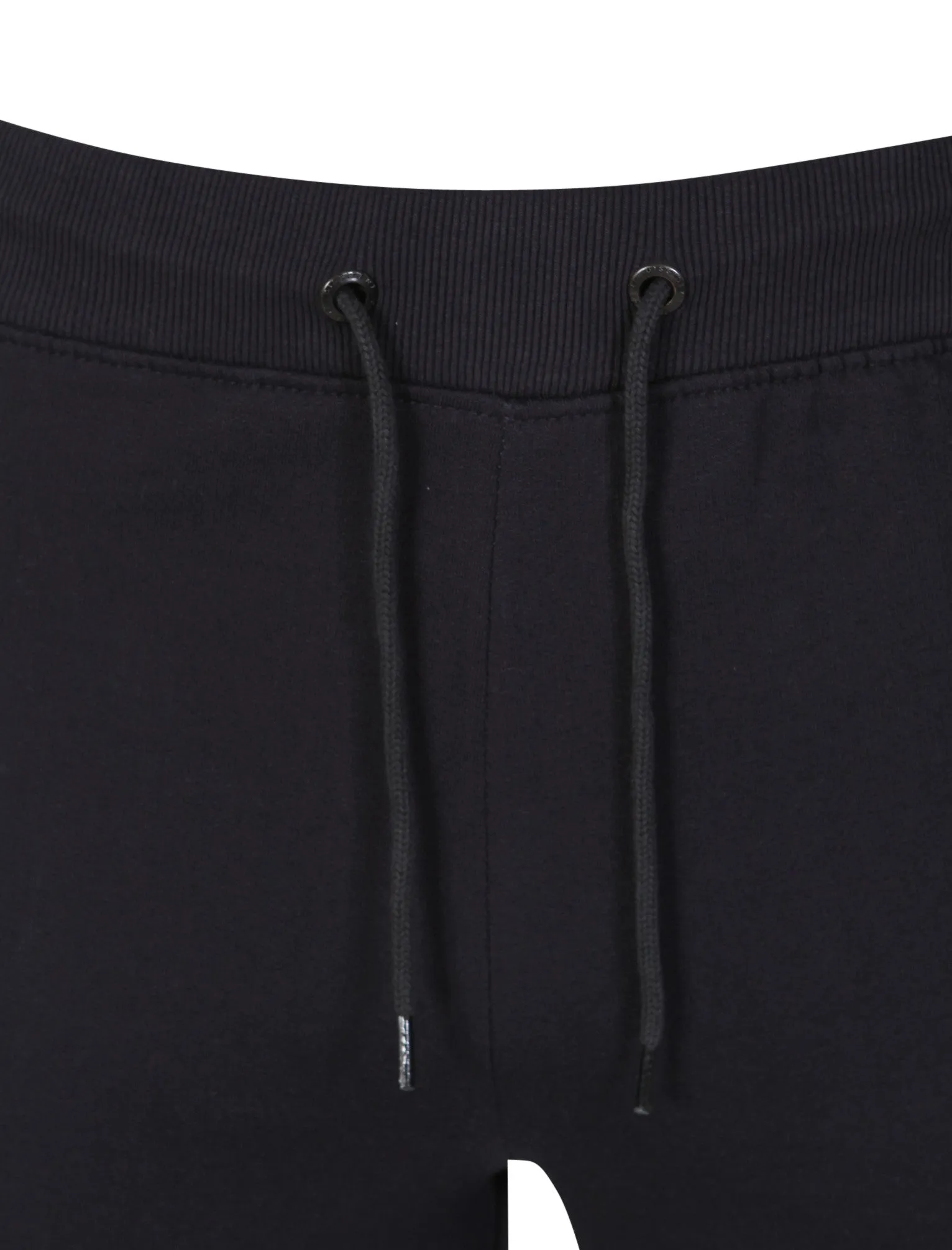 Collent Cuffed Joggers with Ribbed Panels in True Navy - Dissident