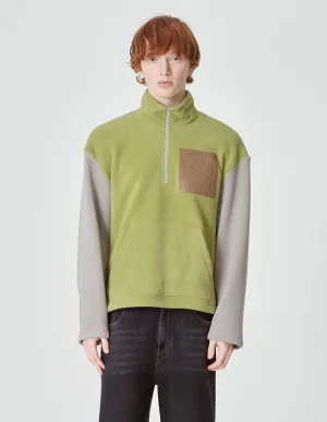 Couple Style Grass Green Double-Sided Velvet Pullover Jacket