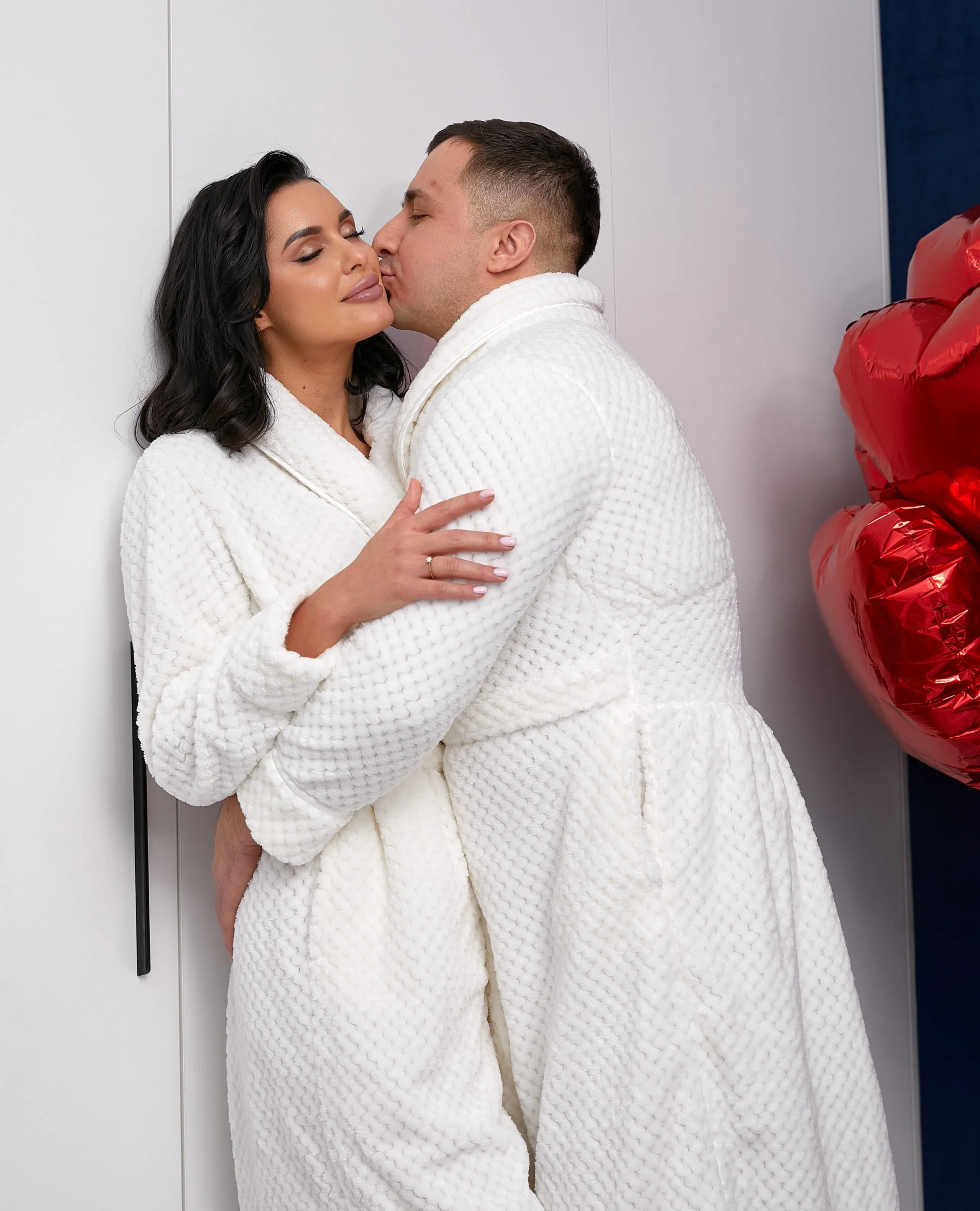 Customized Matching Bathrobes for Women and Men Style 1