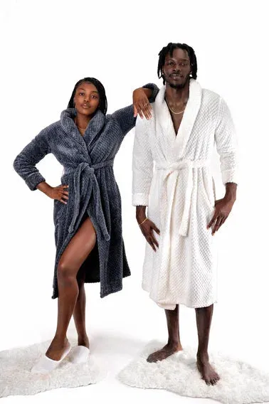 Customized Matching Bathrobes for Women and Men Style 1