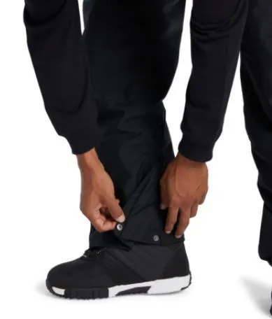 DC BLACK DOCILE TECHNICAL SNOW BIB PANTS 2024