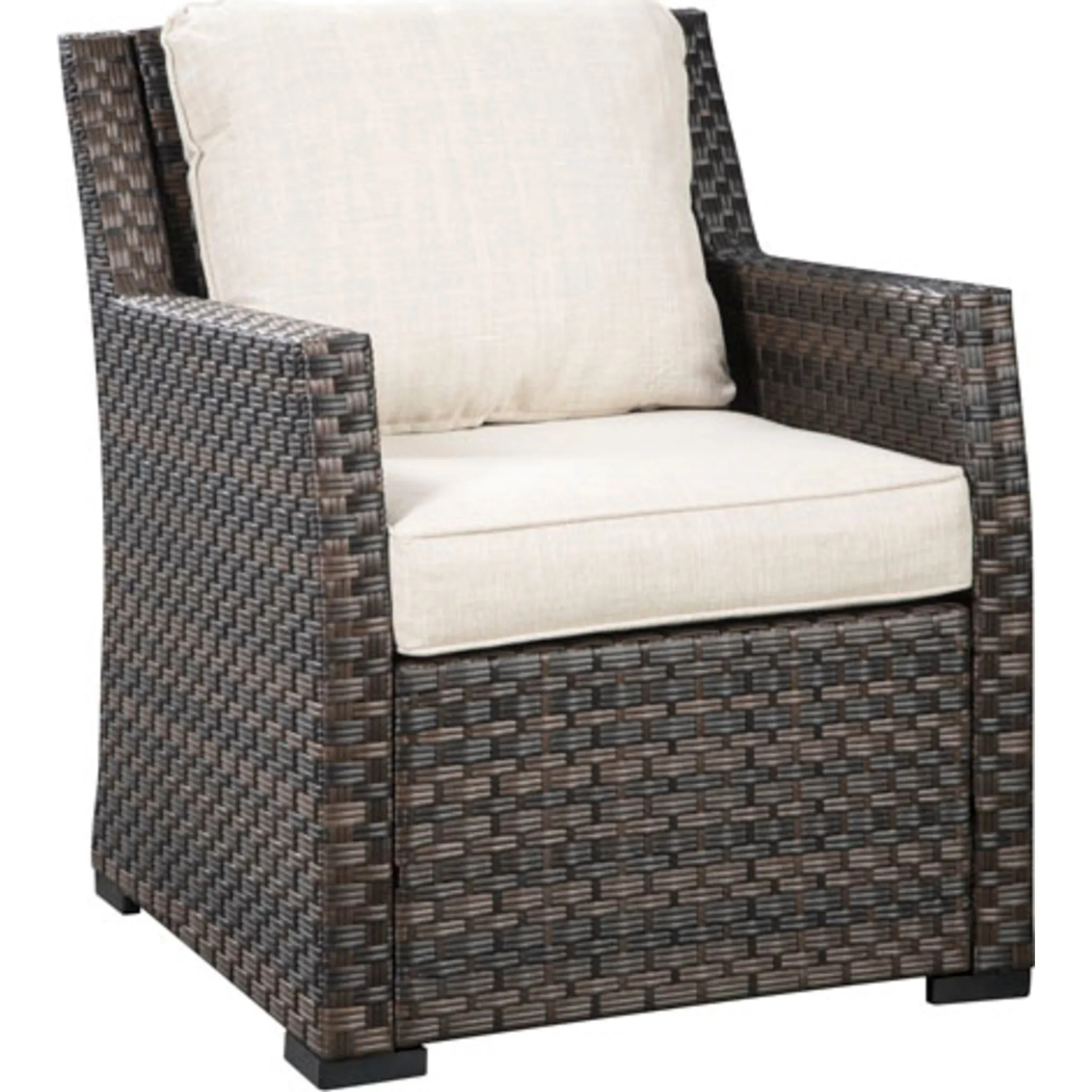 Easy Isle 2 Piece Outdoor Sofa Sectional with Chair & Table