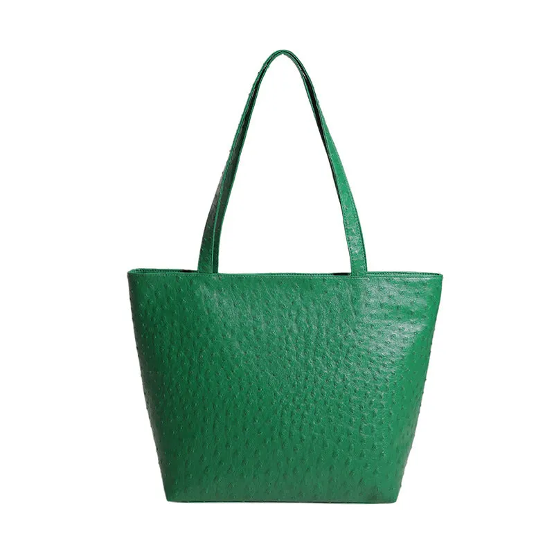 Fashion Large Capacity Tote Bag, Solid Color Simple Hobo Bag, Women's Casual Handbag & Shoulder Bag For Commute