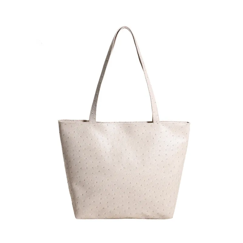 Fashion Large Capacity Tote Bag, Solid Color Simple Hobo Bag, Women's Casual Handbag & Shoulder Bag For Commute
