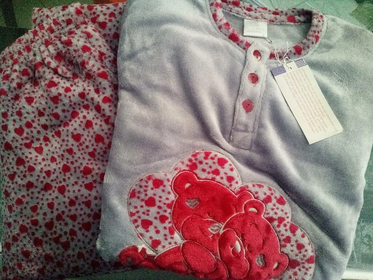 Fleece women pajamas νεανική & αφράτη #18543