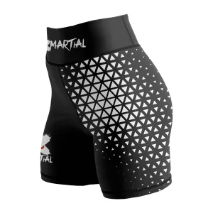 Grappler Women's Rank BJJ/MMA Compression Shorts