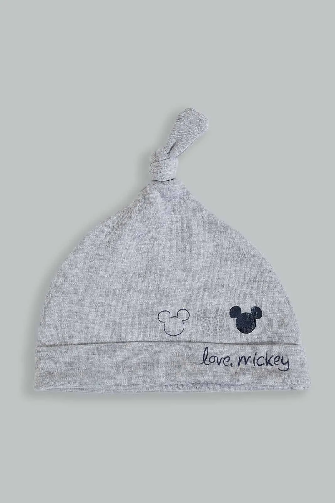 Grey And White Mickey Mouse Gift Set (4 Piece)