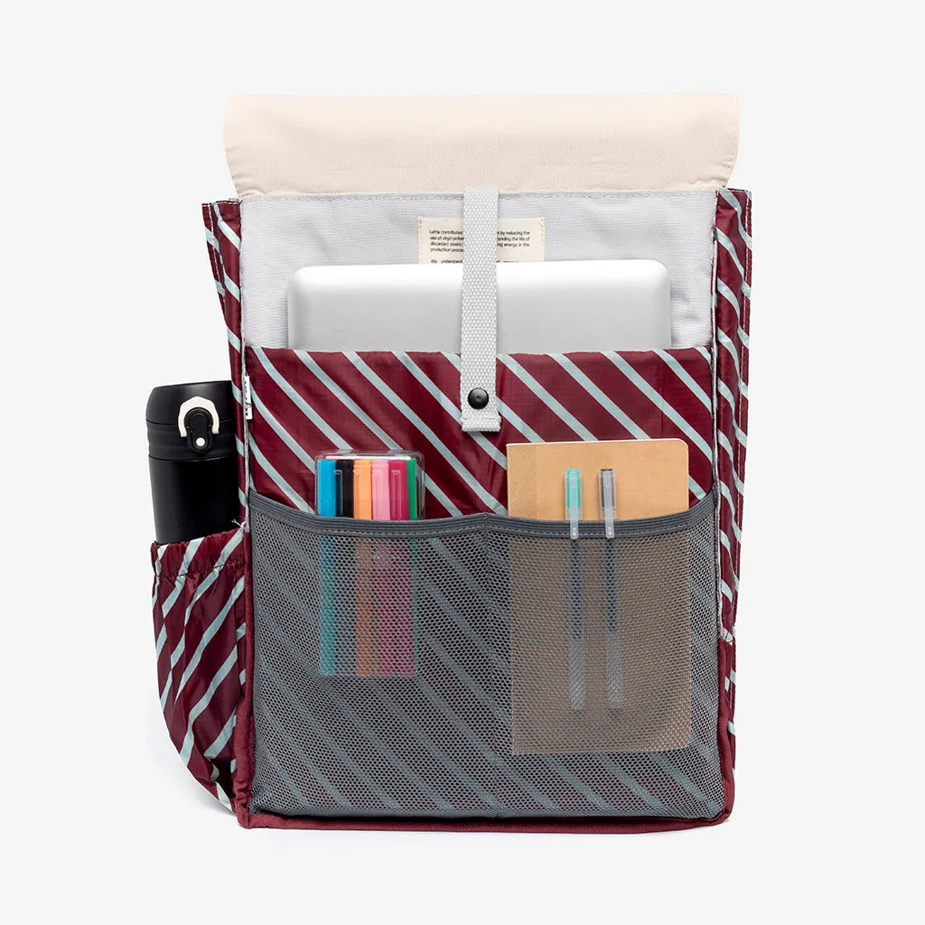 Handy Backpack Stripes Concrete Block