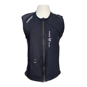 Horse Pilot Outer Shell Airbag Gilet in Black - Women's Medium