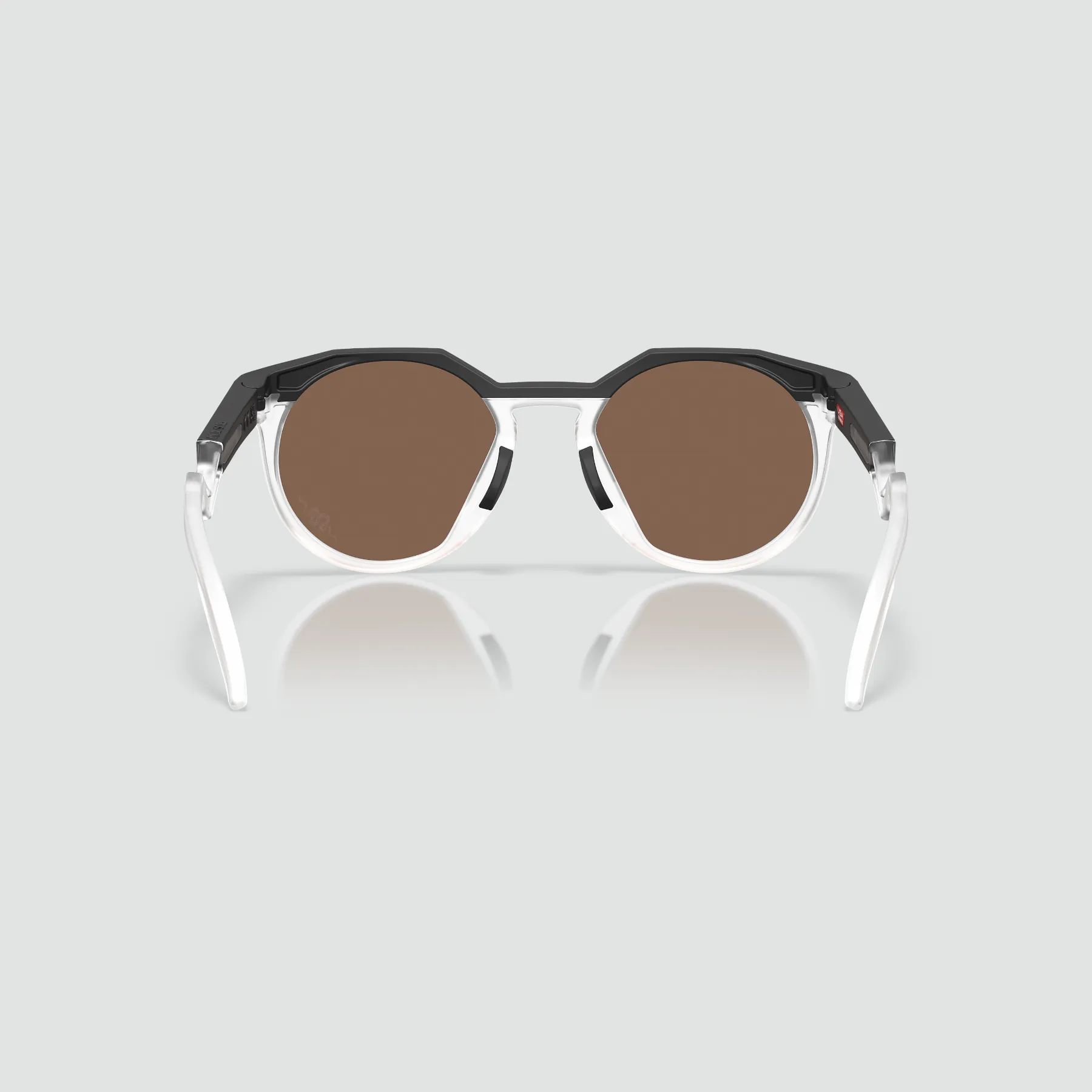 HSTN (Low bridge fit) Sunglasses - Matte Black/Matte Clear Prizm 24K Iridium