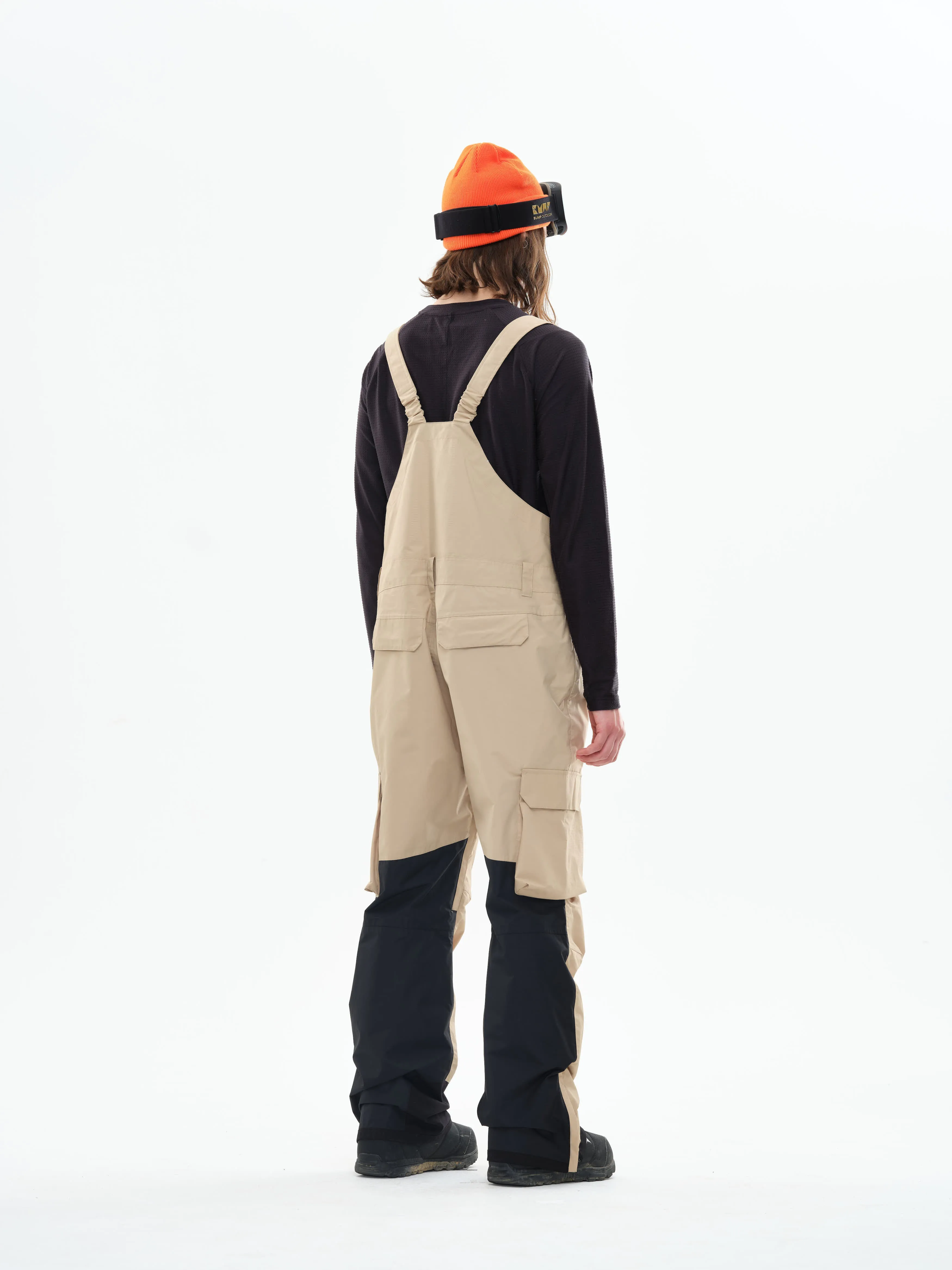 Iconic 23 Ski/Snowboard Bib Pants Women Khaki