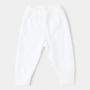 Infant Unisex Fleece Pajama - Off-White