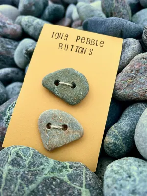 Iona Beach Pebble Buttons