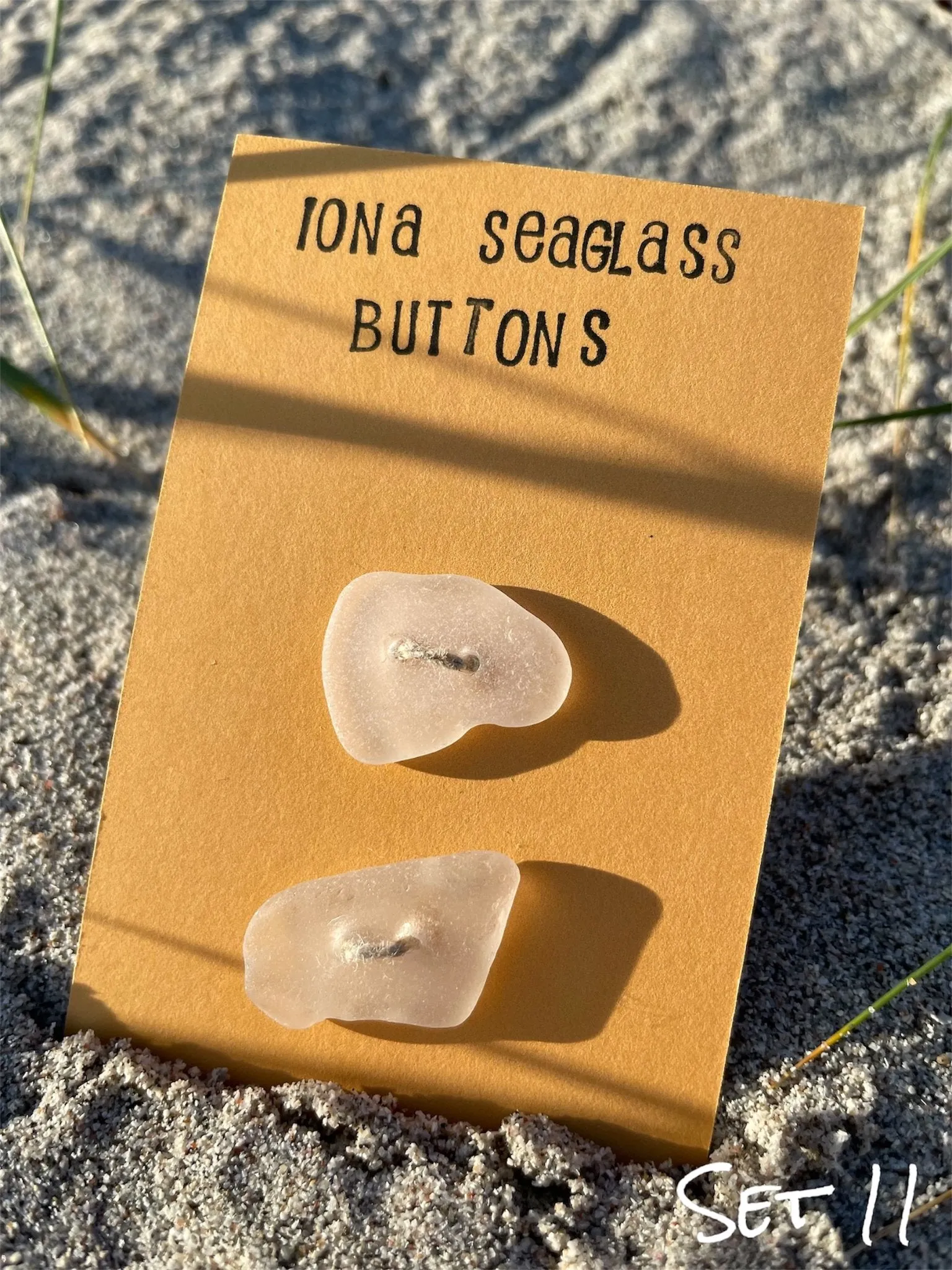 Iona Sea Glass Buttons