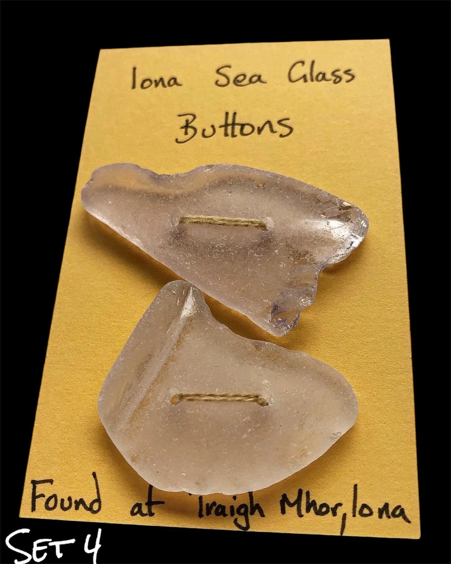 Iona Sea Glass Buttons