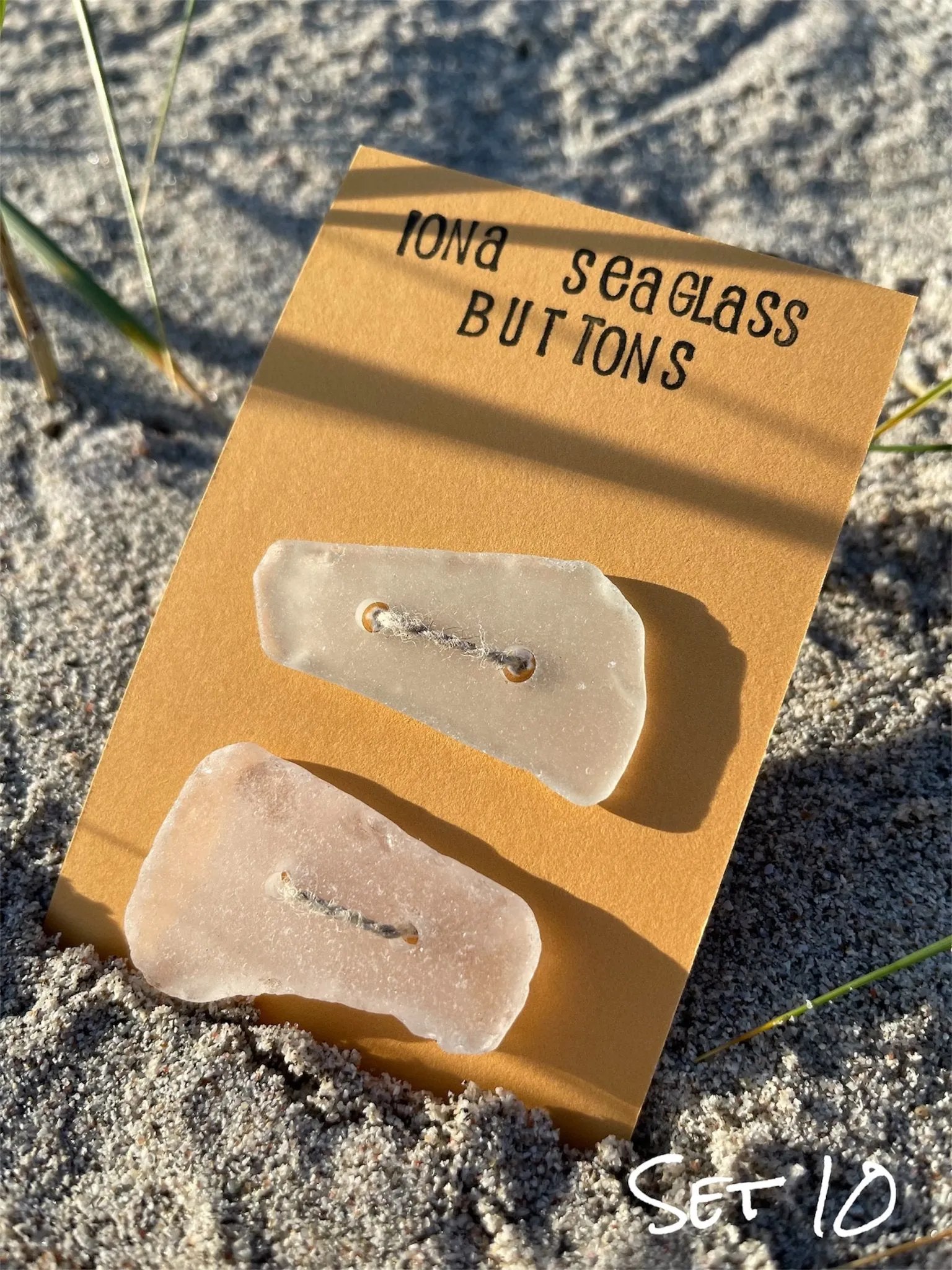 Iona Sea Glass Buttons