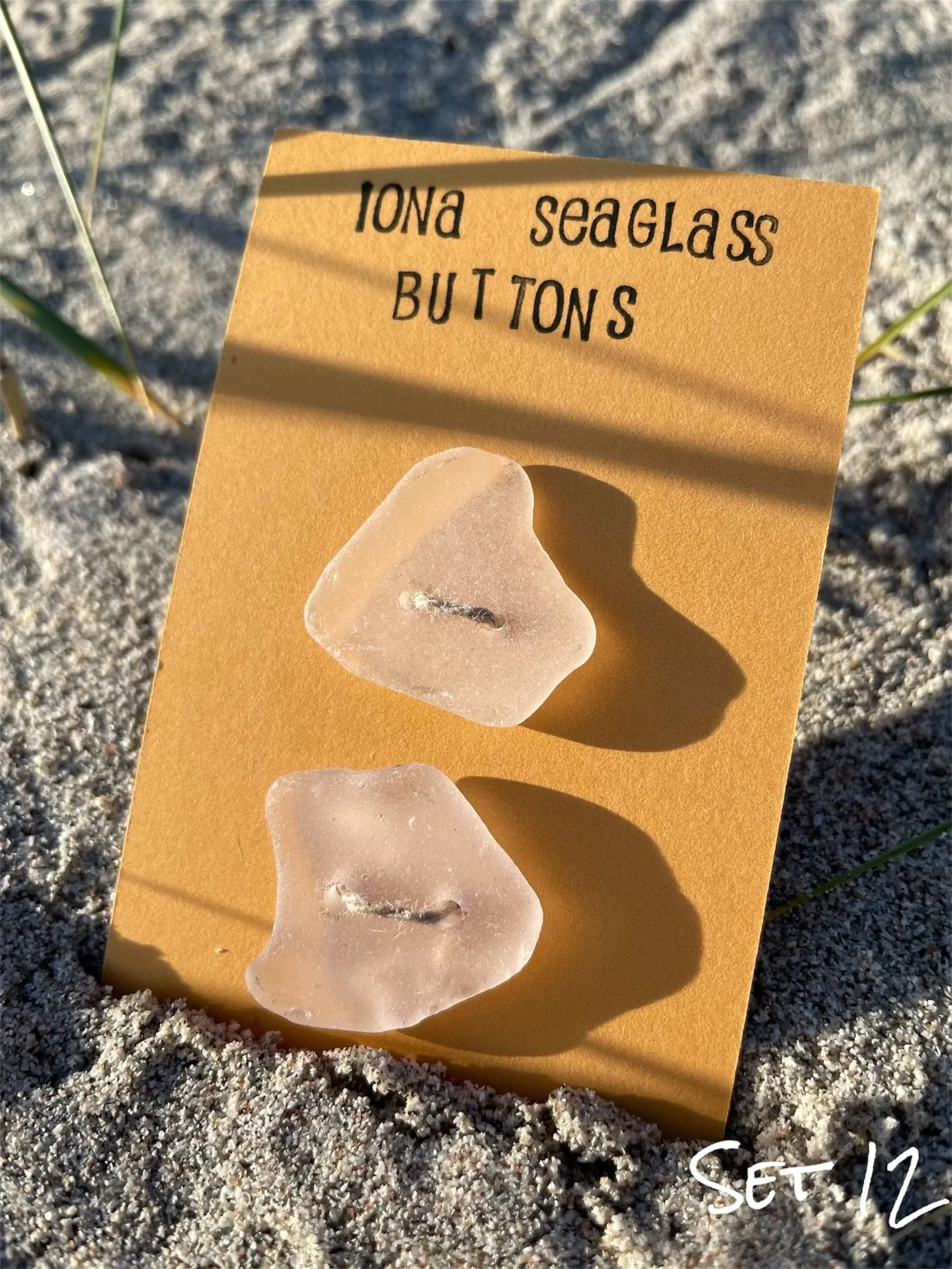 Iona Sea Glass Buttons