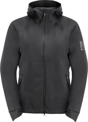 Jack Wolfskin Women&#x27;s Bike Commute Mono Jacket Phantom | Buy Jack Wolfskin Women&#x27;s Bike Commute Mono Jacket Phantom here | Outnorth