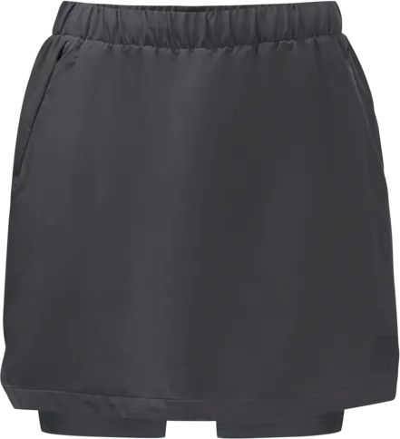 Jack Wolfskin Women&#x27;s Bike Commute Skort Phantom | Buy Jack Wolfskin Women&#x27;s Bike Commute Skort Phantom here | Outnorth