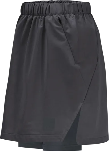 Jack Wolfskin Women&#x27;s Bike Commute Skort Phantom | Buy Jack Wolfskin Women&#x27;s Bike Commute Skort Phantom here | Outnorth