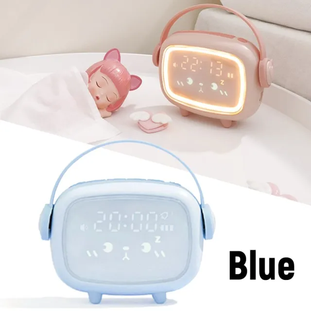 Kawaii Night Light Alarm Clock