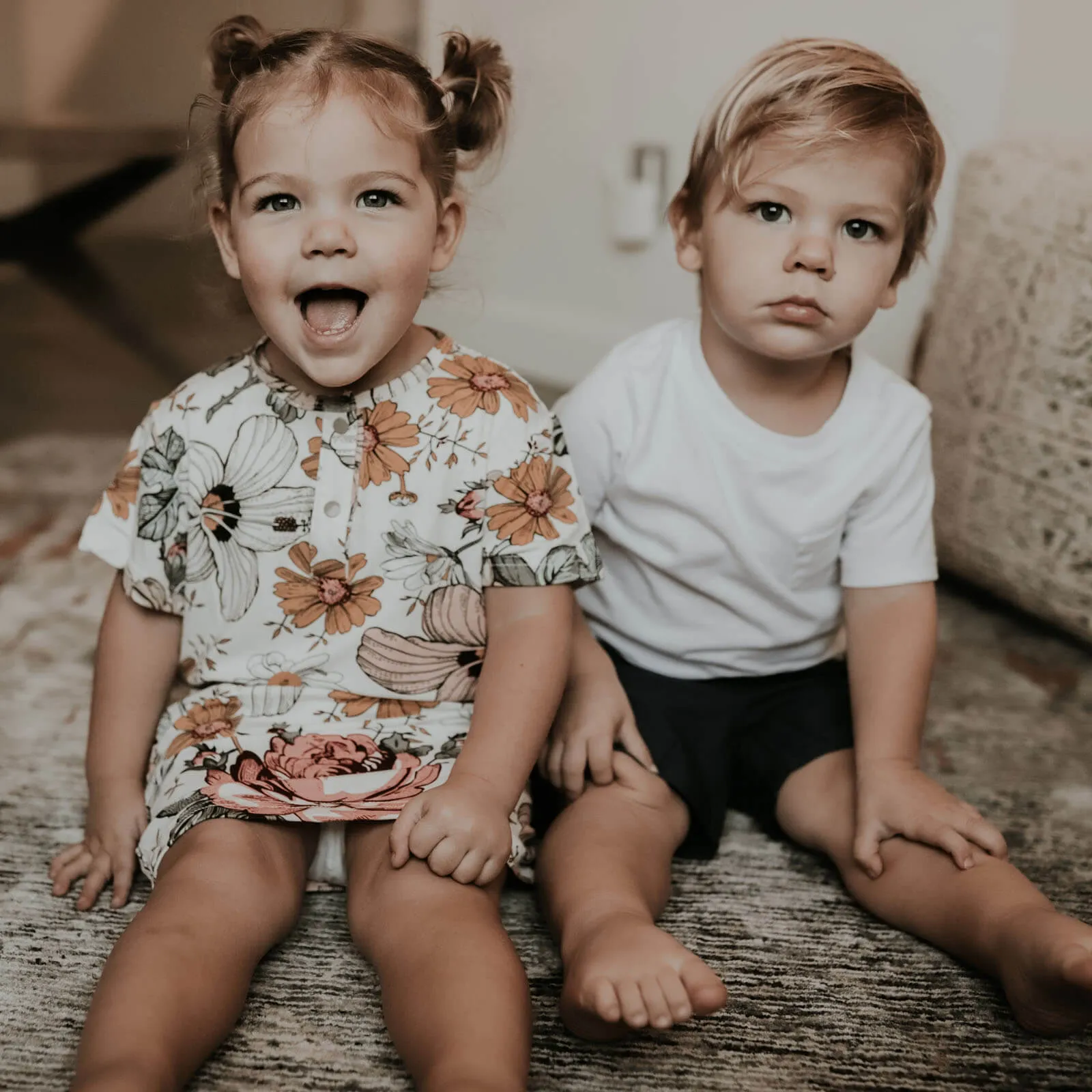 Kids Pajama Dress - Wildflowers