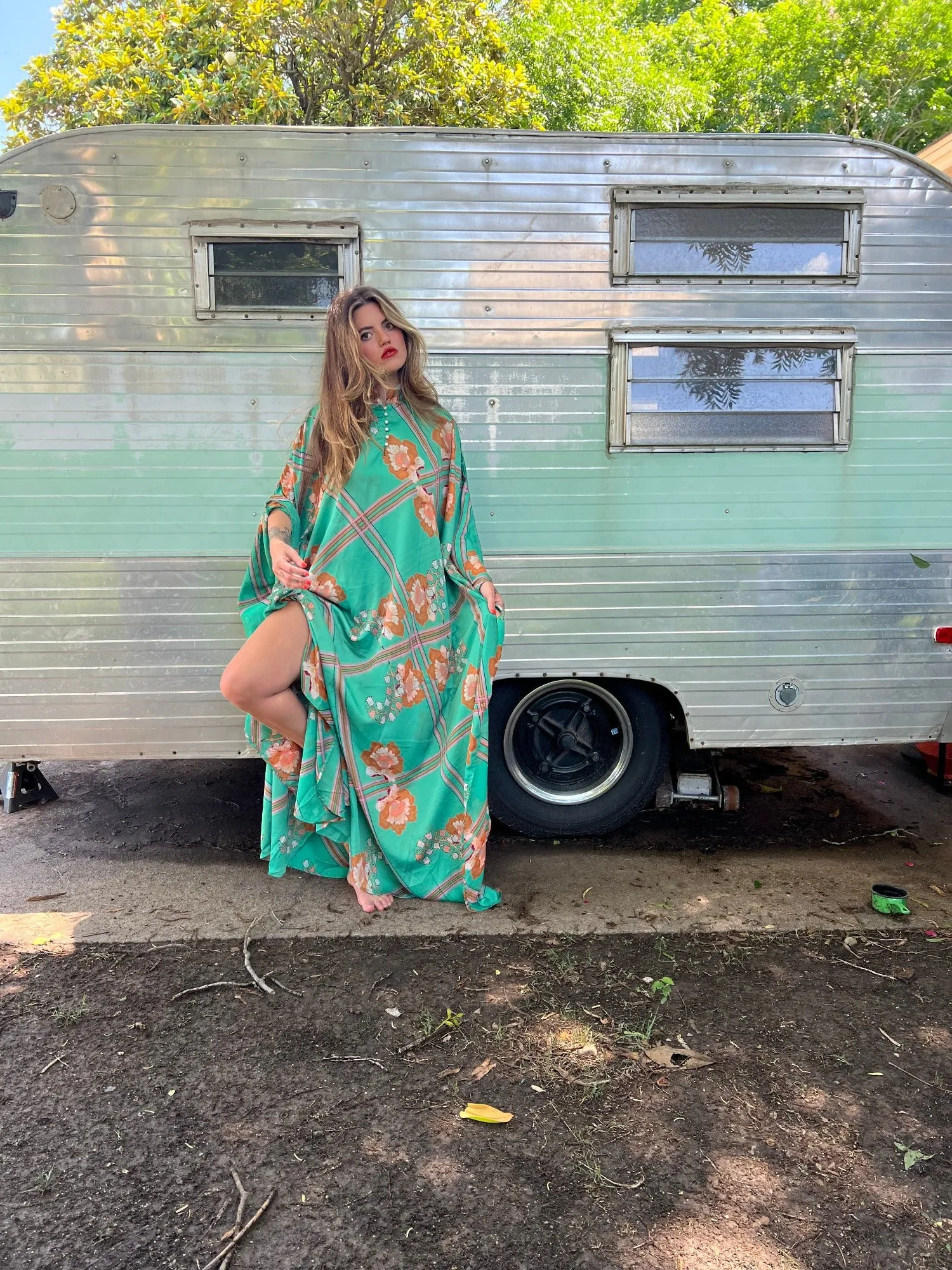 Lila Kaftan Maxi Dress by Lady The Brand