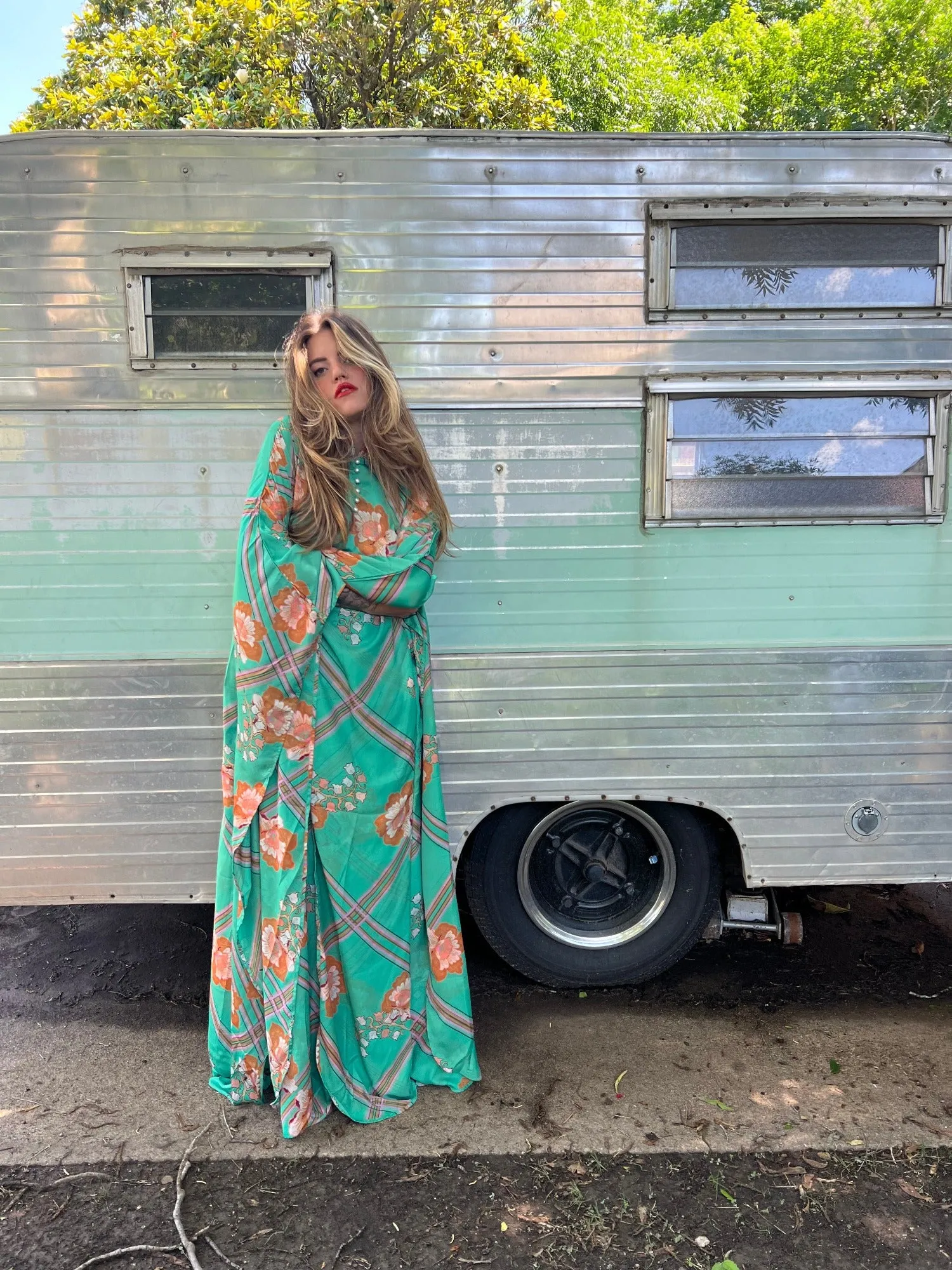 Lila Kaftan Maxi Dress by Lady The Brand