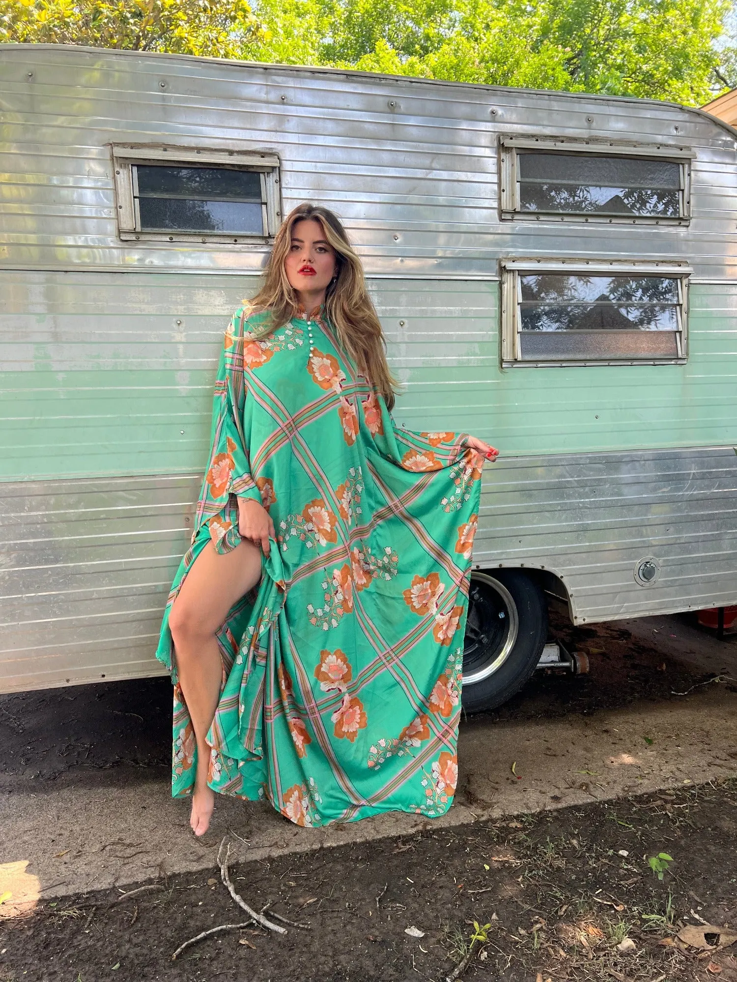 Lila Kaftan Maxi Dress by Lady The Brand
