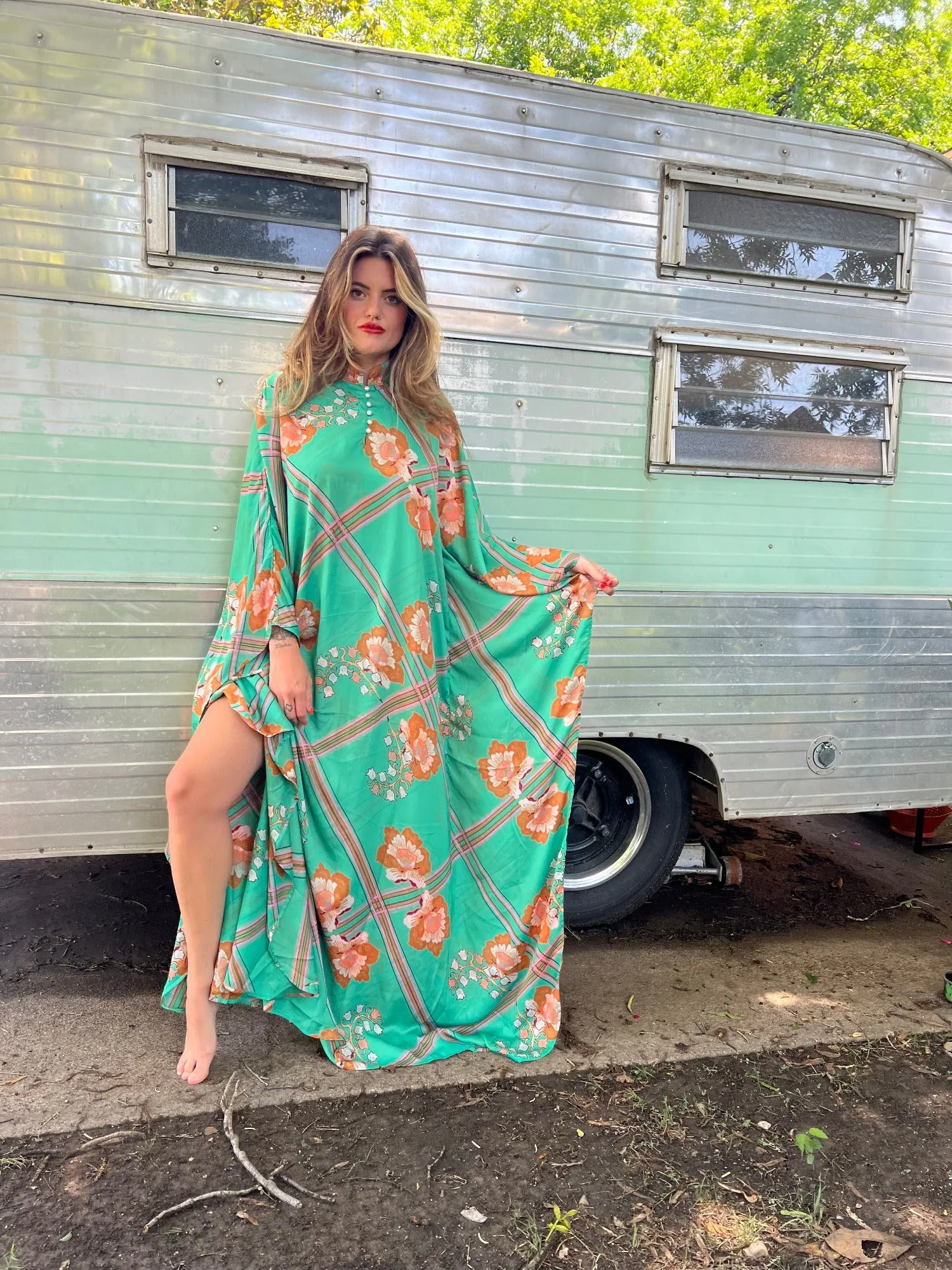 Lila Kaftan Maxi Dress by Lady The Brand