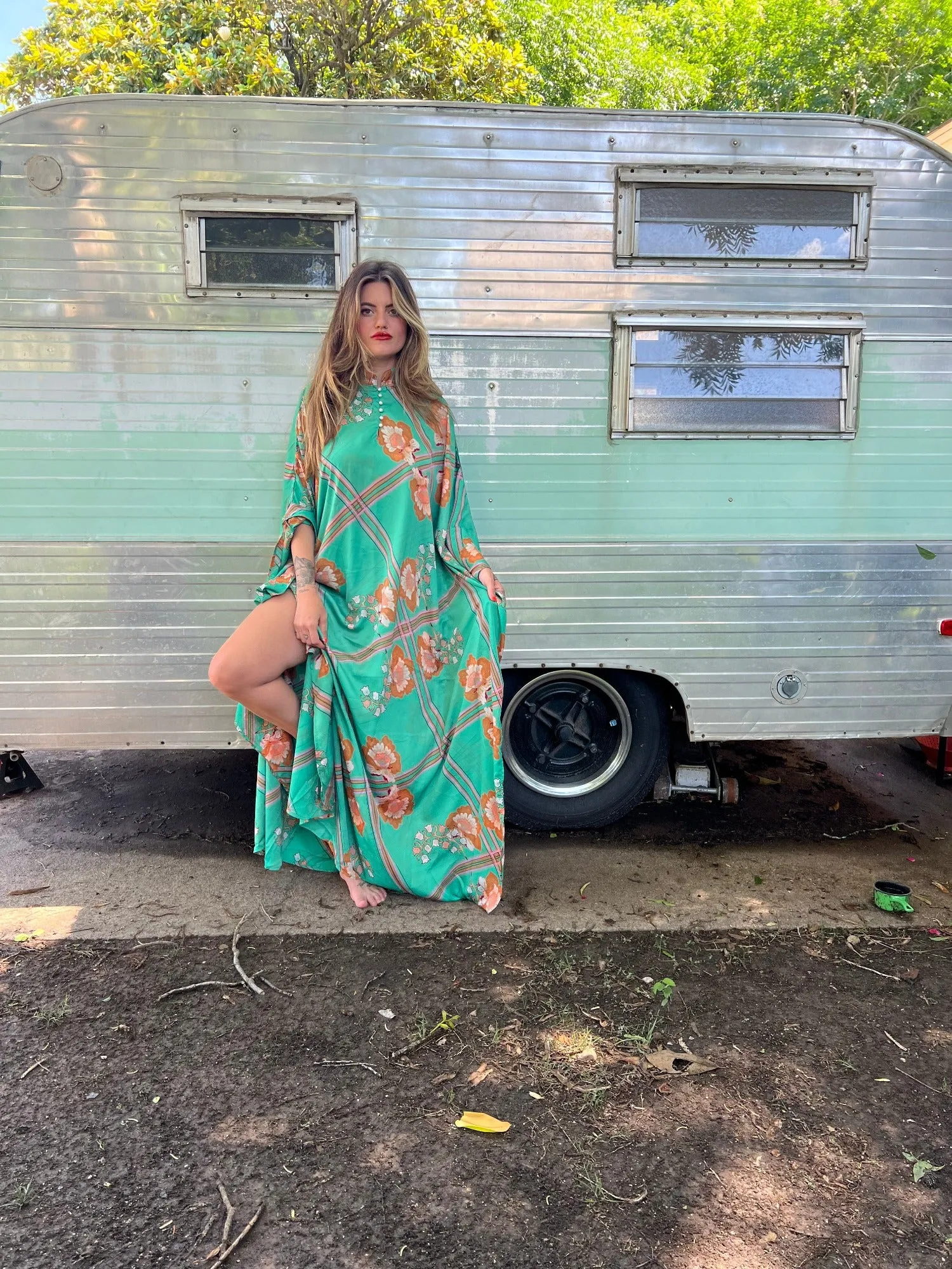 Lila Kaftan Maxi Dress by Lady The Brand