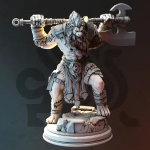 Lionfolk Barbarian - Ezeqial